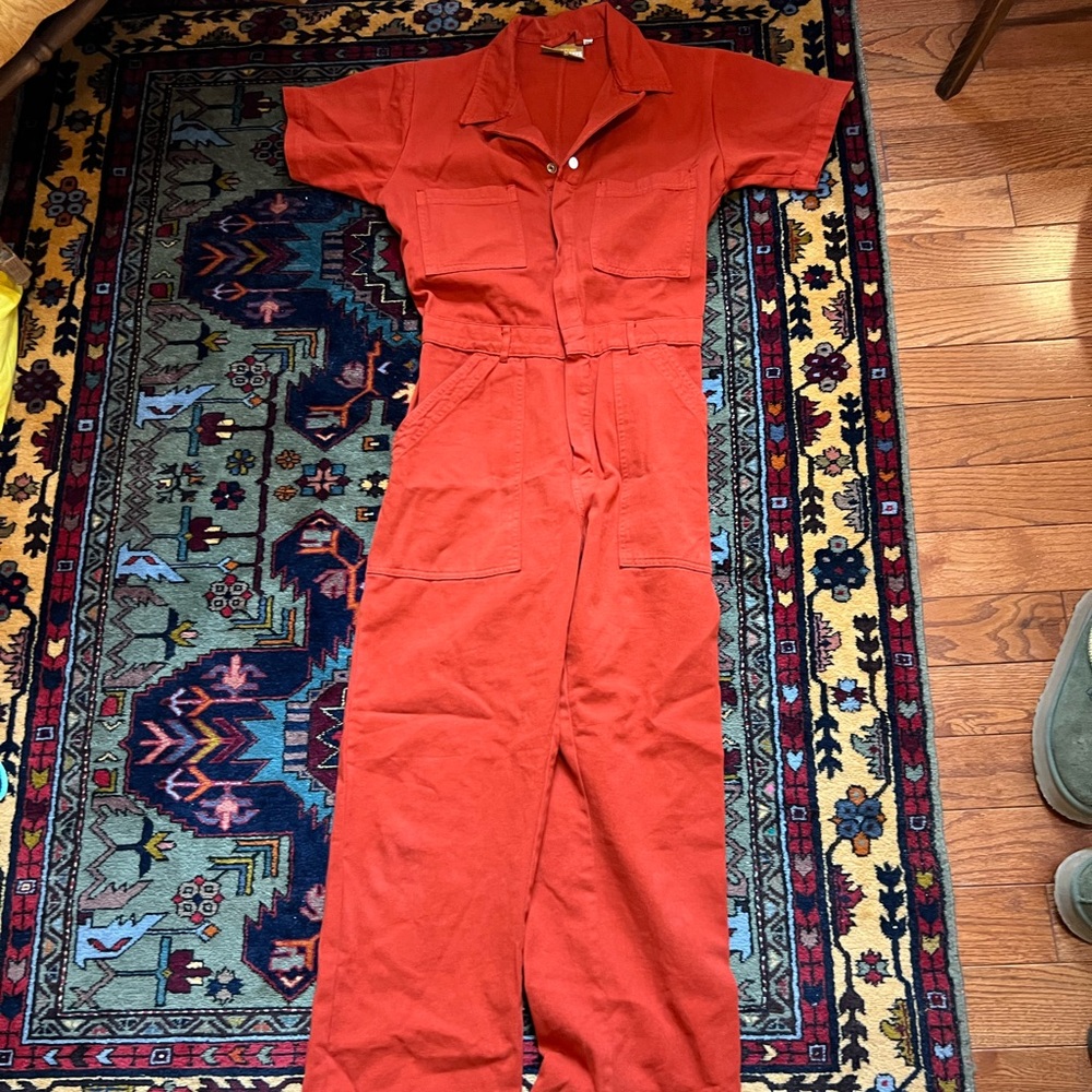 Women's Red Jumpsuit